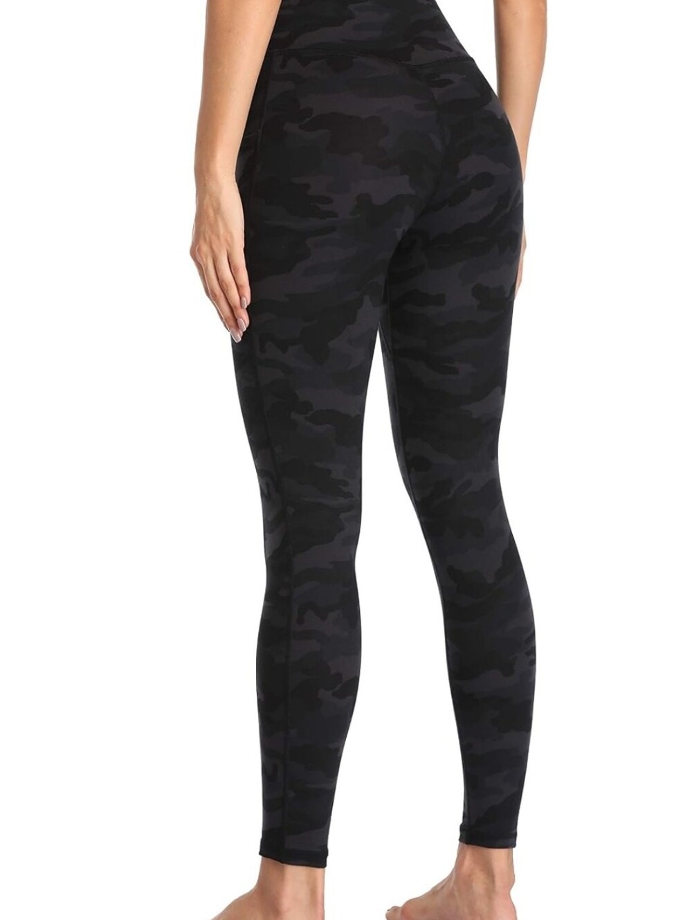 Colorfulkoala Camouflage High Rise Pocket Leggings 25" Womens Medium - Picture 2 of 9